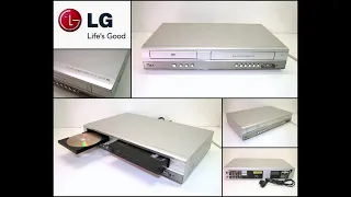 LG V271 6 Head HiFi Stereo DVD VHS VCR Combo Recorder Player