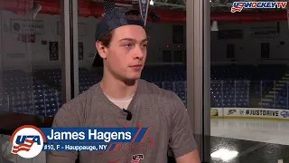 James Hagens on Cole Eiserman, International Play and More