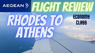 Flight Review | Aegean Airlines | Rhodes-Athens (RHO-ATH) | Airbus A320neo