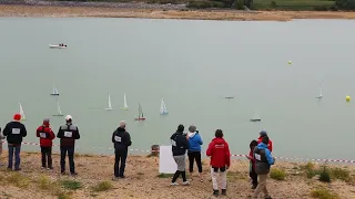 French Championship RC Sailboat IOM - La Ganguise 18 Mai 2023 - Race 2