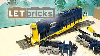 REVIEW: Letbricks train MOC. Is it any good? (It's not...)