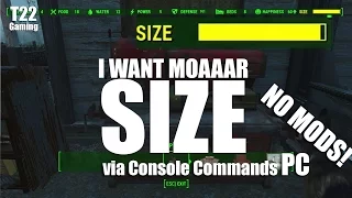 Fallout 4 - Increase Settlement Size via Console Command (PC)