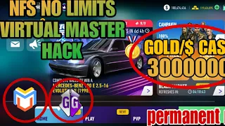 HOW TO HACK NFS NO LIMITS GOLD/CASH vip WITH GG AND VIRTUAL MASTER #NO_LIMITS_LIFESTYLE