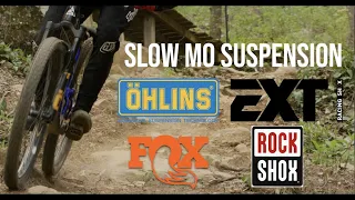 Slow Motion Suspension Smashing - Fox/Rockshox/Ohlins/EXT