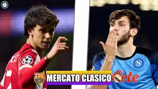 🔥 Le Barça étudie le Transfert de Joao Felix, Kvaratskhelia au Réal Madrid ?