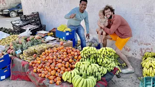 Peaceful Morning Moroccan Market in Tamraght Morocco 🇲🇦