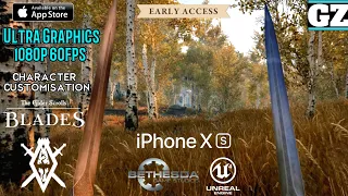 The Elder Scrolls: BLADES - ULTRA GRAPHICS - iPHONE XS - Character Customisation  and Gameplay