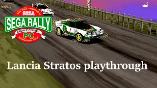 Sega Rally Championship PC - Lancia Stratos playthrough