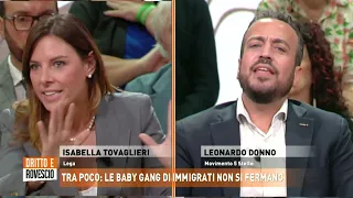 Leonardo Donno ospite a Dritto e Rovescio - 29/9/2023