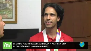 22/07/2022 El muleño Mohammed Katir vuelve a su ciudad con un bronce colgado del cuello