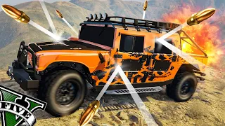 NOVO CARRO *100% PROVA DE BALAS* da DLC no GTA V Online é INSANO | Mammoth Patriot Militar