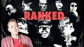 Universal Classic Monsters Movies Ranked WORST to BEST