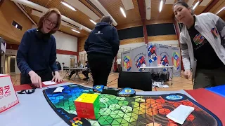 Rubik’s Cube 3.66 European Record Single!