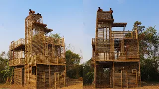 How To Three Story Modern Contemporary Mud House By Ancient Skills [part 1]