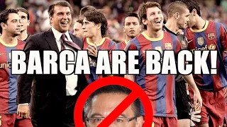 Laporta Convincing Messi to Stay at Barcelona Could Actually Work | Laporta is President!