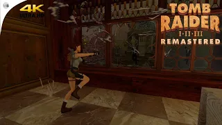 Tomb Raider II Remastered Bartoli's Hideout With Custom Music (4K HD 60FPS) All Artifacts