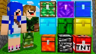 Encontrei 6 Baús Misteriosos no MINECRAFT!