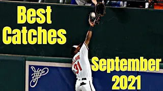 MLB  Best Catches September 2021