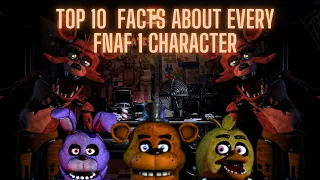 Top 10 Facts about each Five Nights at Freddy's 1 Characters