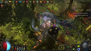 Path of Exile Expedition 3.15 Death's aura Caustic arrow Autobomber Noobplay