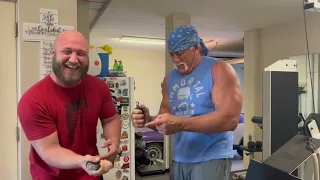 Hulk Hogan Vs Nick Hogan Hand Grip Strengthener