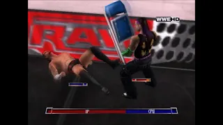 WWE Raw Ultimate İmpact 2009 Oyun Tanıtım ve GAMEPLAY