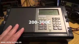 Tecsun S-2000 vs Grundig Satellit 700 Kurzwelle shortwave