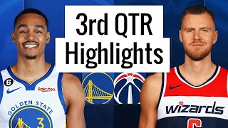 Washington Wizards vs Golden State Warriors Full Highlights 3rd QTR |Jan 16|NBA Regular Season 22-23