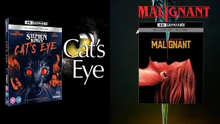 Cat's Eye & Malignant 4k Ultra HD Bluray & My Thoughts On The 4k Transfer.