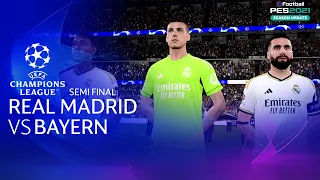 REAL MADRID VS BAYERN MUNICH - UCL SEMI FINAL LEG 2 | PES 2021 GAMEPLAY
