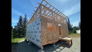 Finally, some progress | Alaska off grid tiny house build