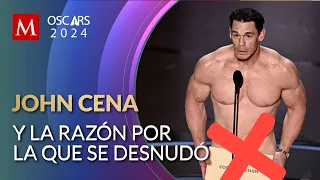 La verdad detrás del desnudo de John Cena en la ceremonia del Oscar