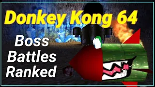 Boss Battles Ranked (Donkey Kong)