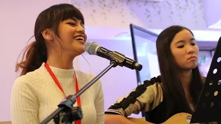 Hazel Faith - Kinikilig (Acoustic Version) - Live at YouTube Creator Day Manila November 2016