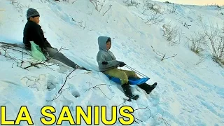 AMINTIRI DIN COPILARIE Episodul 7 - LA SANIUS CU ELEFANTII MEI CHILDHOOD MEMORIES SLEDDING EPISODE 7