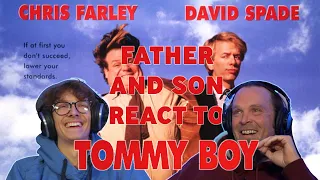 Father Shows Son Tommy Boy (1995)  His first time watching Chris Farley!