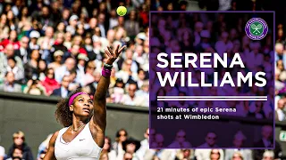 21 Minutes of Incredible Serena Williams Points at Wimbledon