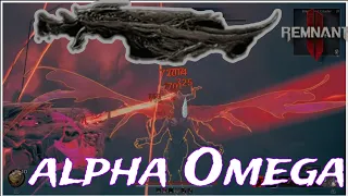 Remnant 2 | 4k alpha Omega build  dps impressed me | رمننت السلاح الخشبي