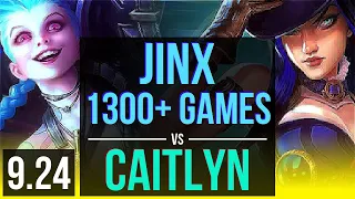 JINX & Camille vs CAITLYN & Leona (ADC) | 1.7M mastery points, 1300+ games | Korea Diamond | v9.24