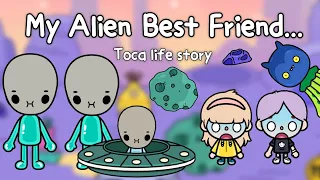 MY ALIEN BEST FRIEND.. 👽🌠😱 | Toca Life World | เพื่อนรักต่างดาว🌎✨ | Toca Boca