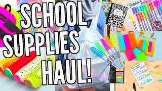 Back to school! Mega video haul 2