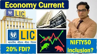 3Days Current: Economy 20% FDI in LIC, NIFTY50 Inclusion, SWIFT Ban, ECGC, Polity, Ethics for UPSC