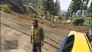 Grand Theft Auto V taxi time