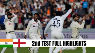 India Wins A Thriller! | England v India - Full Match Highlights | 2nd LV= Insurance Test 2021