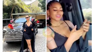 Valentine is beautiful over here, Regina Daniels writes as she shows off a Lexus SUV gift