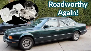 Getting the BMW E32 735iL Back on the Road | Fixing the MOST Important Things