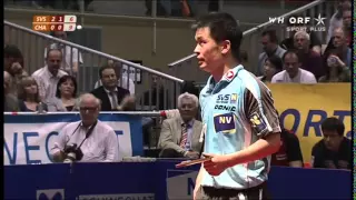 Chen Weixing (SVS NÖ) vs Jean-Michel Saive (Charleroi)