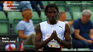 Men's Triple Jump.  Bislett Games.  Diamond League.  Bislett Stadion, Oslo,  July 1, 2021