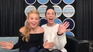 Johnny Weir & Tara Lipinski  FB live Jan 21, 2017