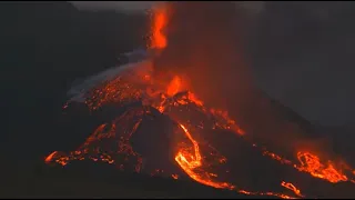 Cone Collapse La Palma Volcano